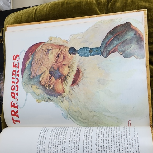 The Saturday Evening Post Christmas Book Illustrations by Norman Rockwell 1976 - Picture 10 of 16